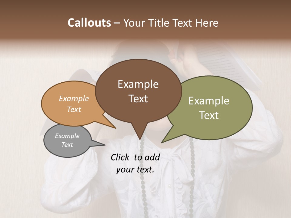 Office Arms Manager PowerPoint Template