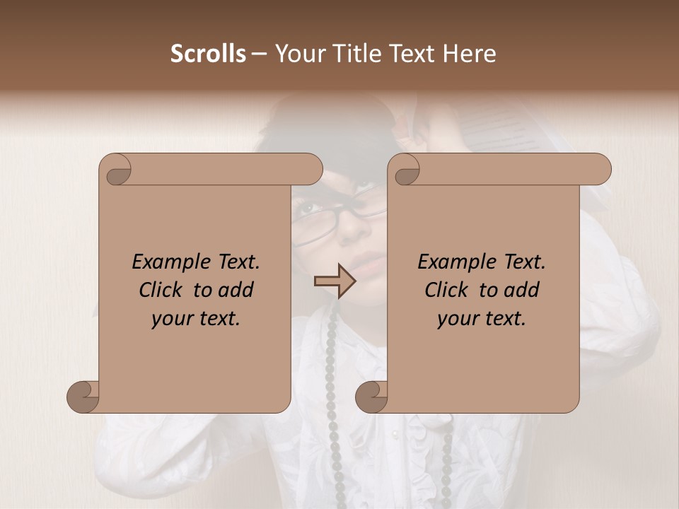 Office Arms Manager PowerPoint Template