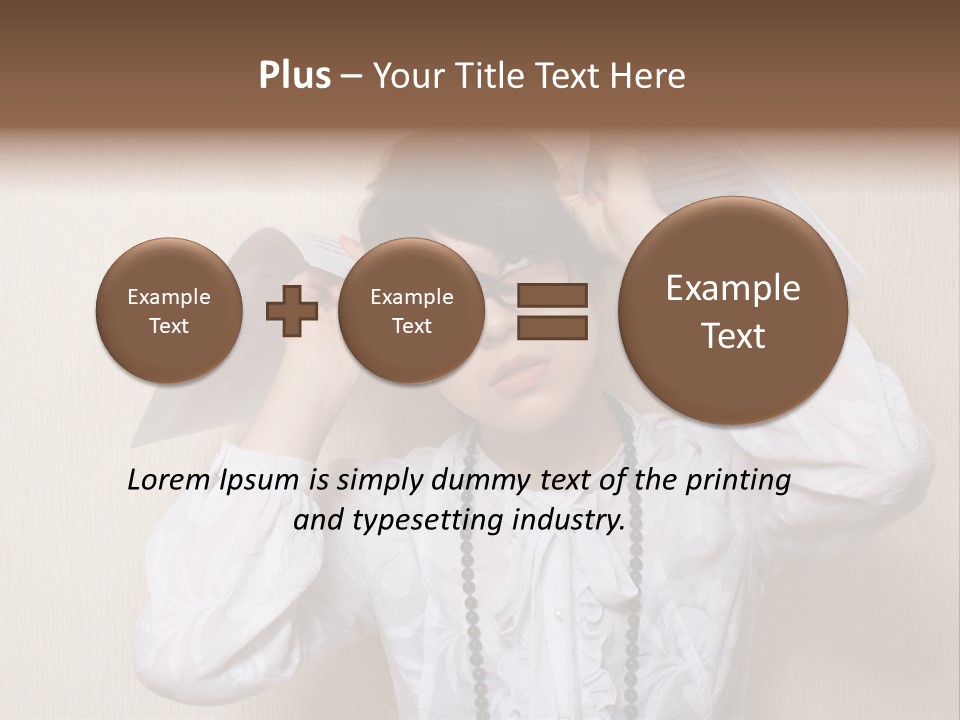 Office Arms Manager PowerPoint Template
