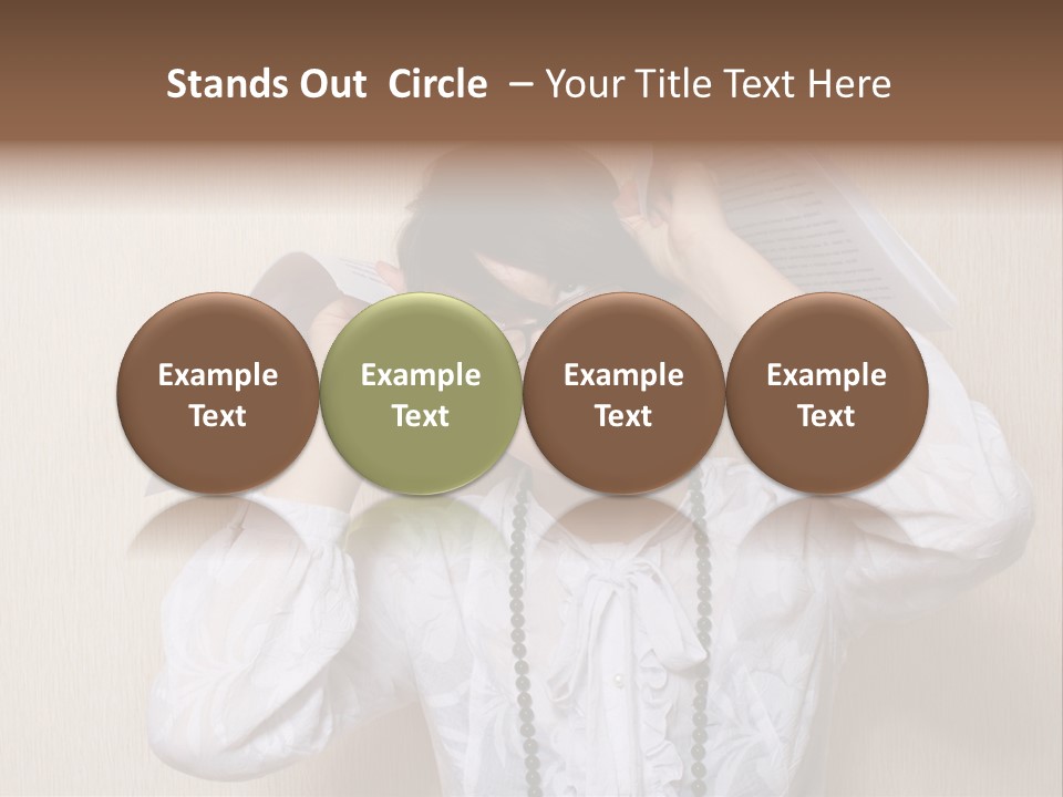 Office Arms Manager PowerPoint Template