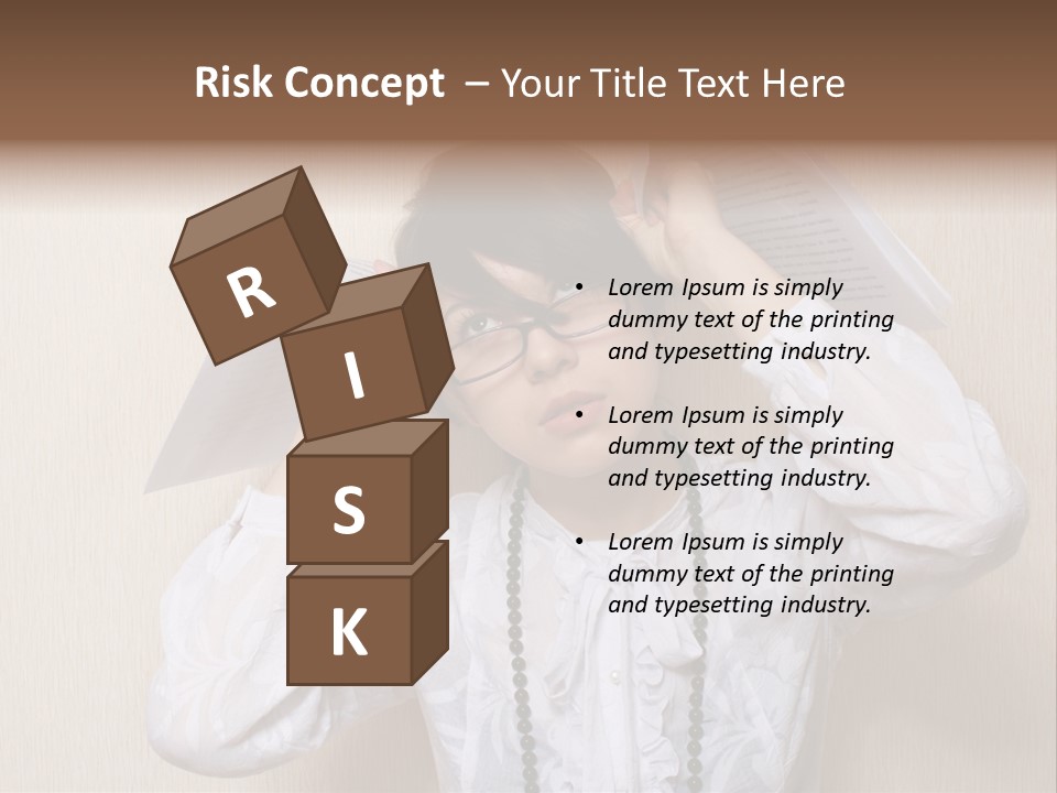 Office Arms Manager PowerPoint Template