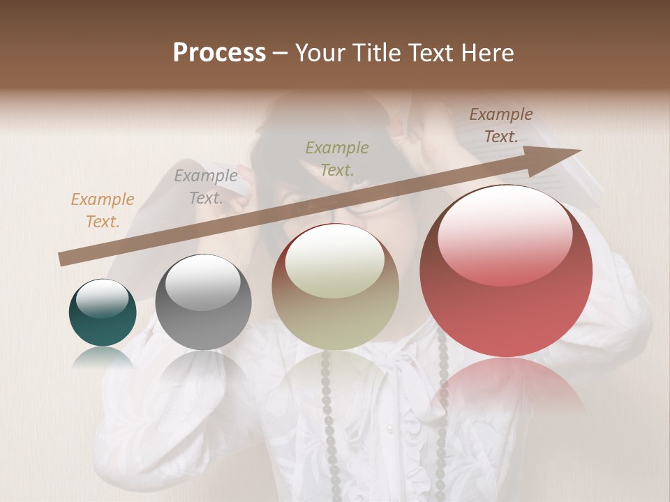 Office Arms Manager PowerPoint Template