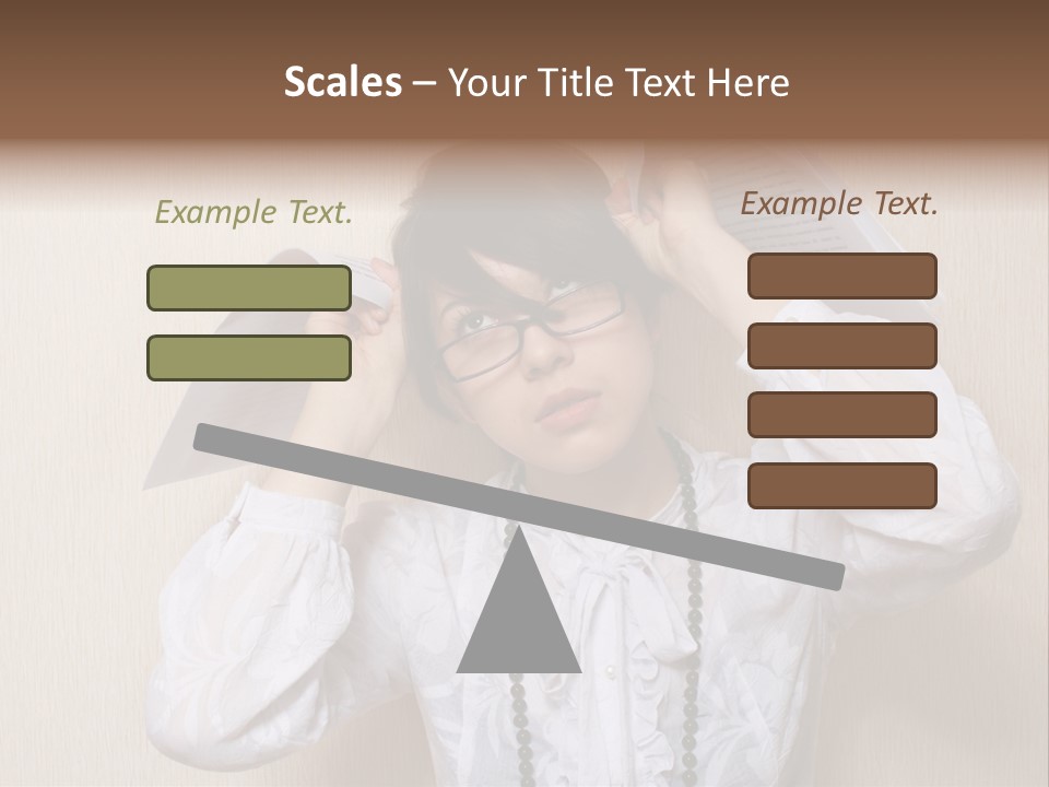 Office Arms Manager PowerPoint Template