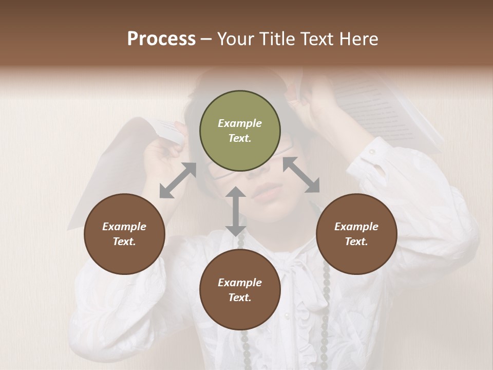 Office Arms Manager PowerPoint Template