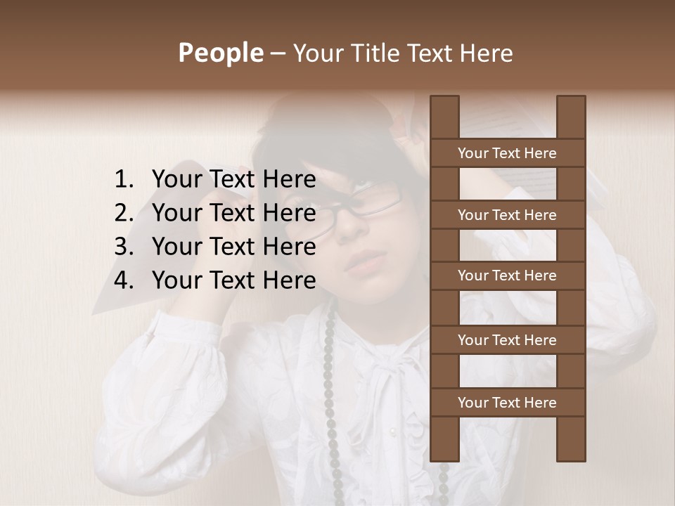 Office Arms Manager PowerPoint Template