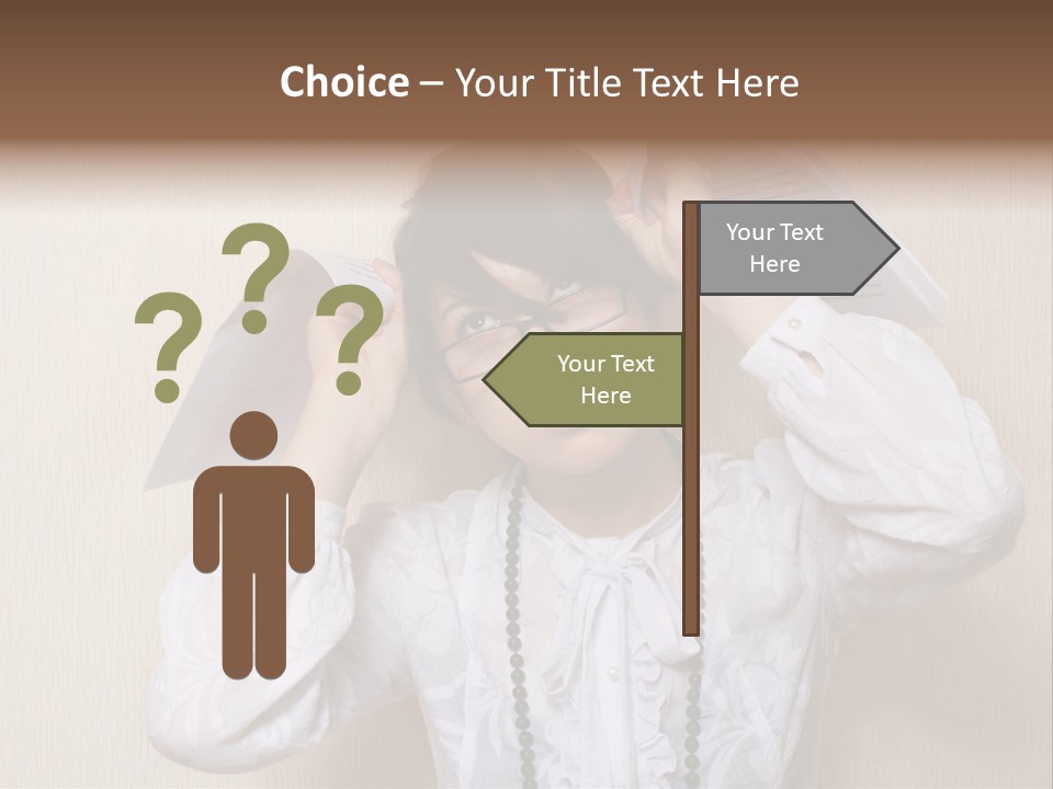 Office Arms Manager PowerPoint Template