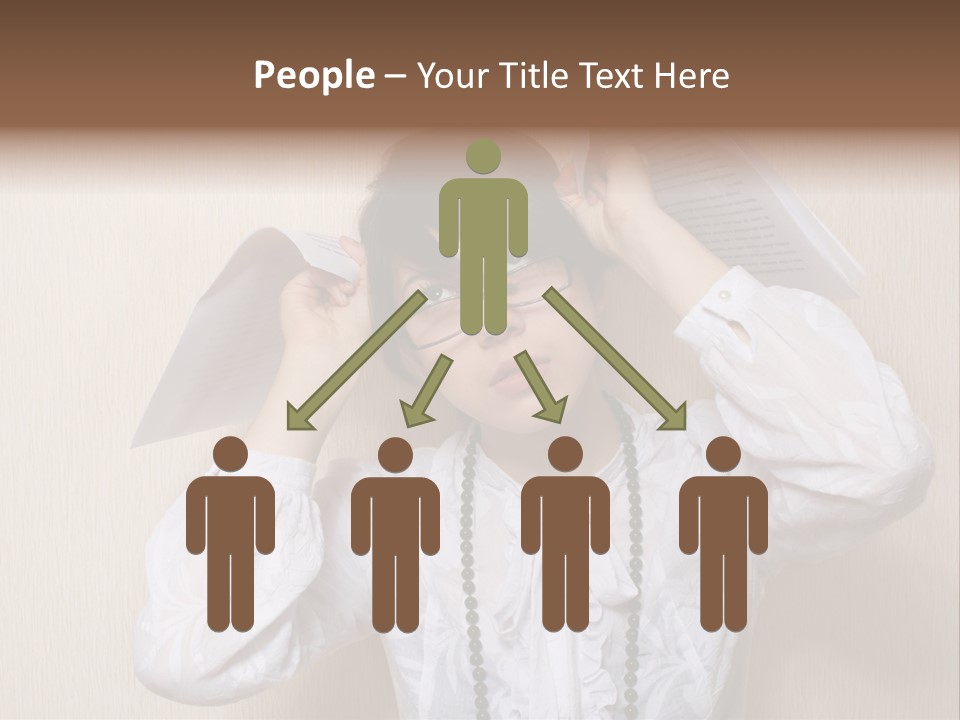 Office Arms Manager PowerPoint Template