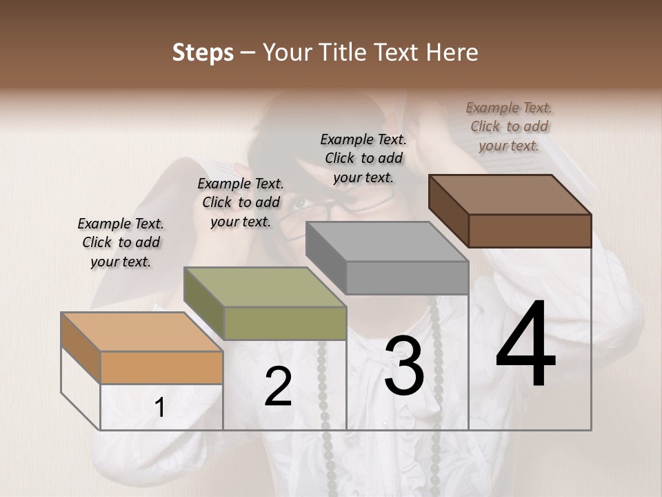 Office Arms Manager PowerPoint Template