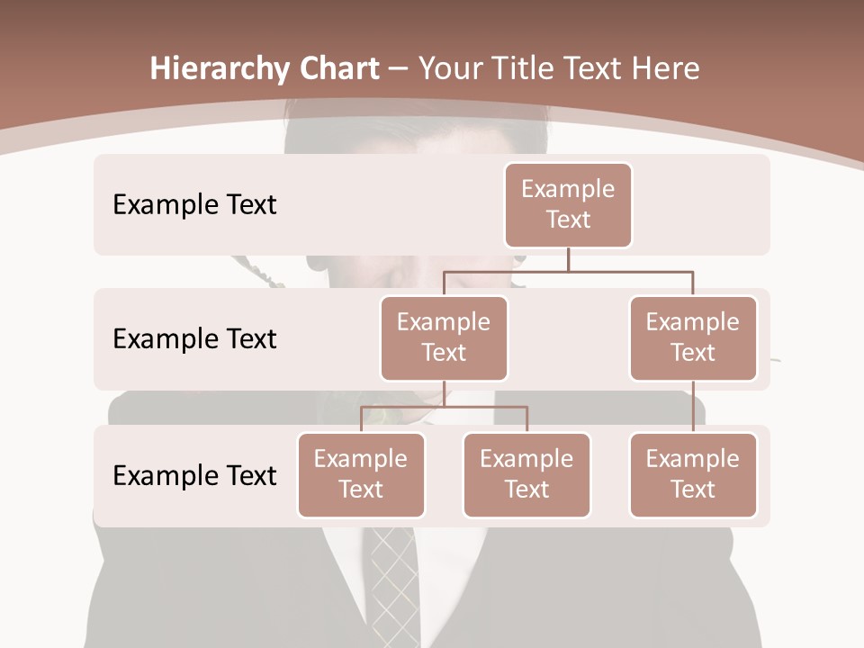 Man With A Rose PowerPoint Template