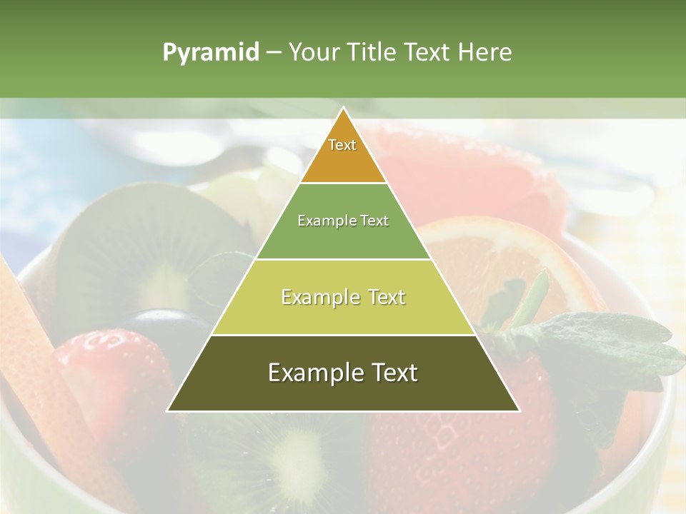 Strawberry Spoon Pomelo PowerPoint Template