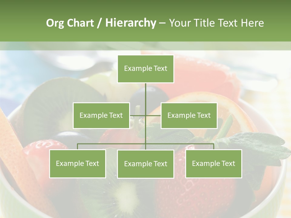 Strawberry Spoon Pomelo PowerPoint Template