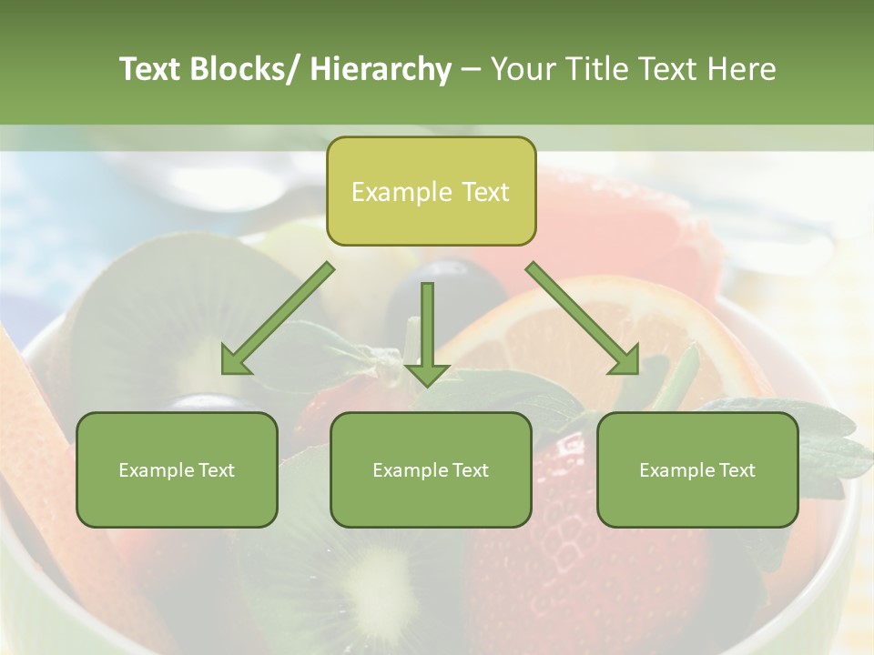 Strawberry Spoon Pomelo PowerPoint Template