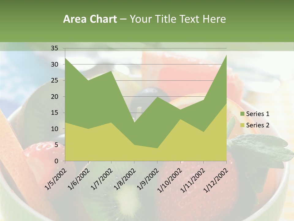 Strawberry Spoon Pomelo PowerPoint Template