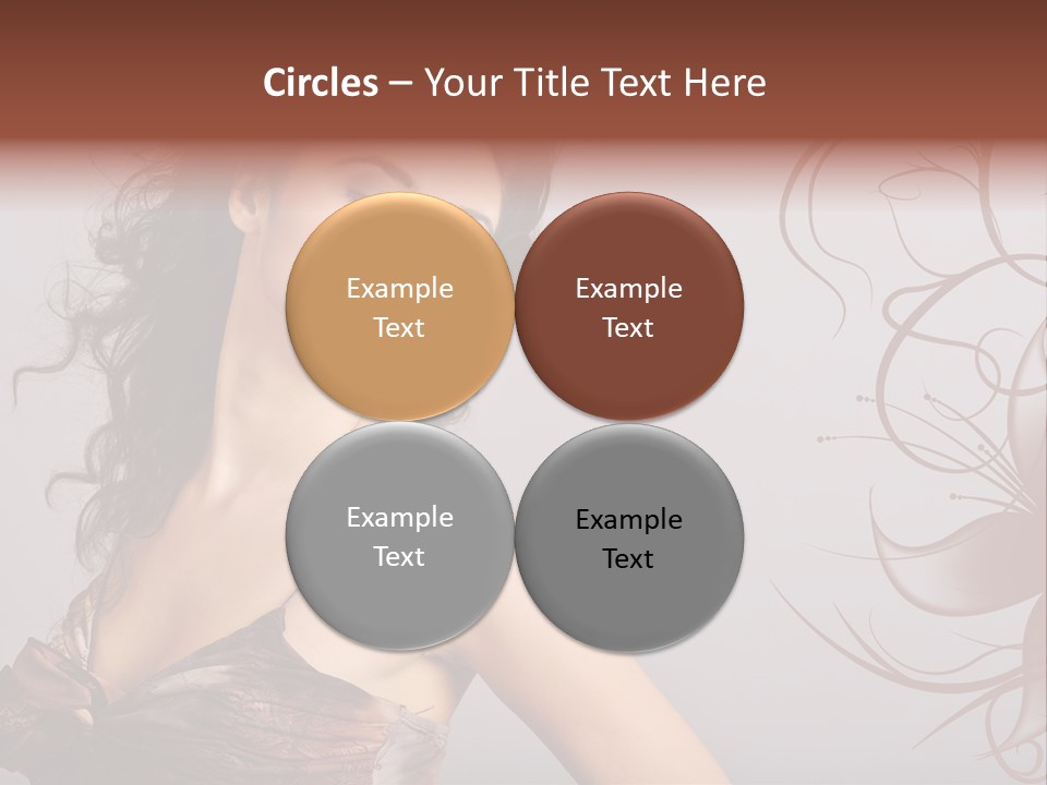Natural Hair Makeup PowerPoint Template