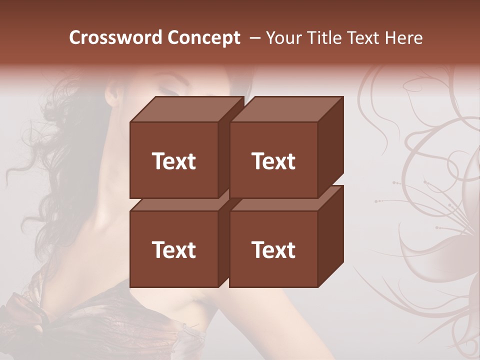 Natural Hair Makeup PowerPoint Template