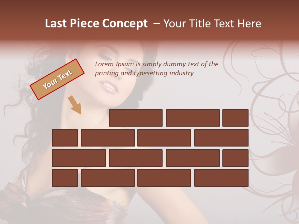 Natural Hair Makeup PowerPoint Template