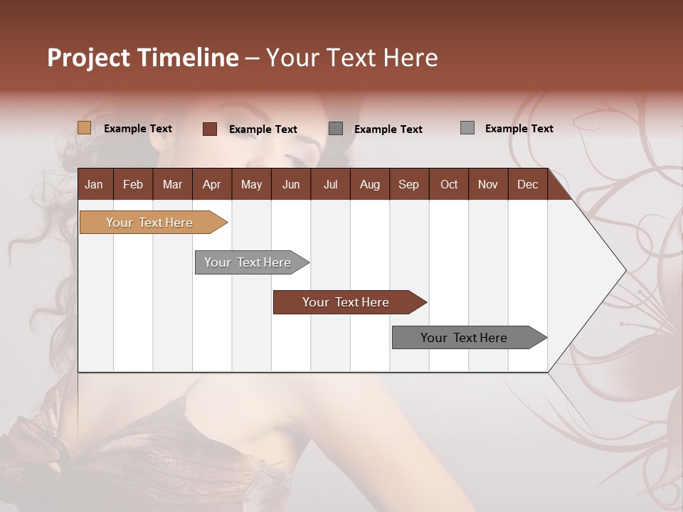 Natural Hair Makeup PowerPoint Template