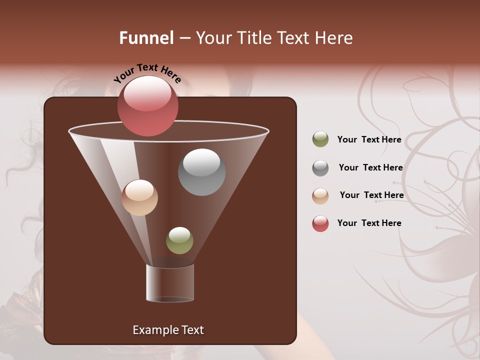 Natural Hair Makeup PowerPoint Template