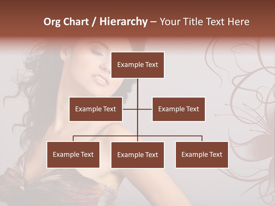 Natural Hair Makeup PowerPoint Template