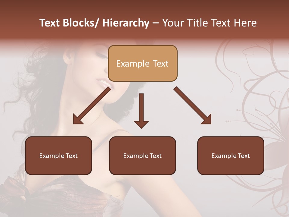 Natural Hair Makeup PowerPoint Template