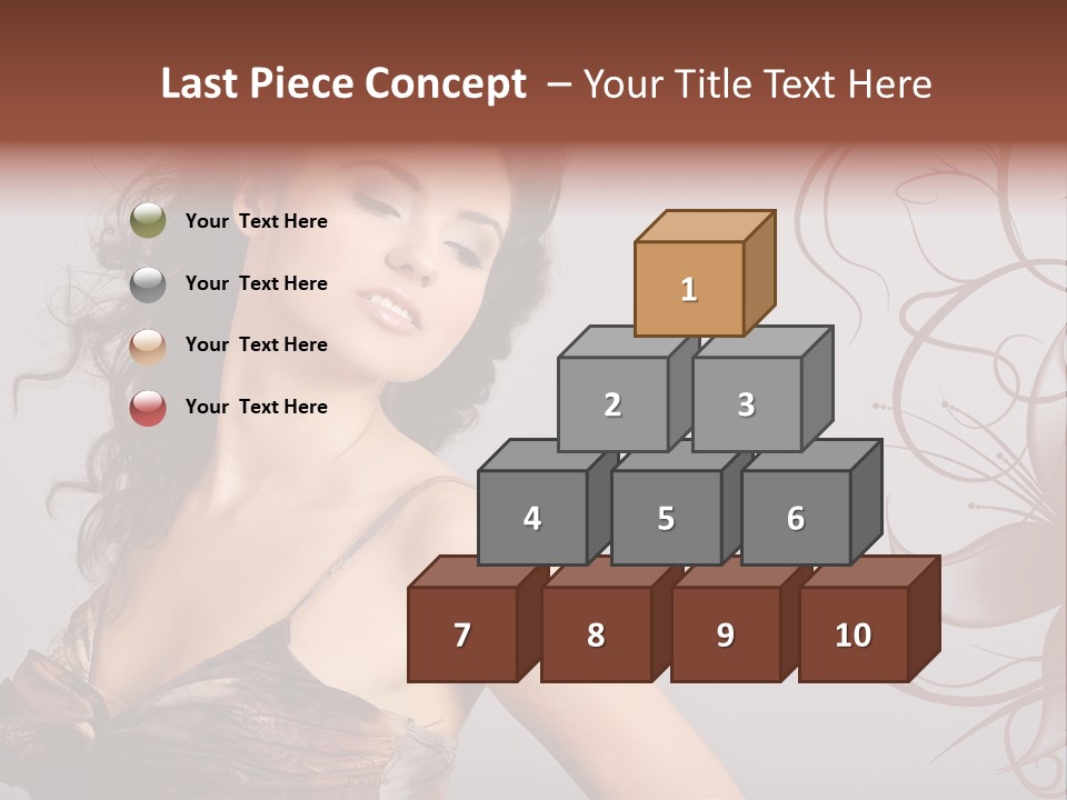 Natural Hair Makeup PowerPoint Template