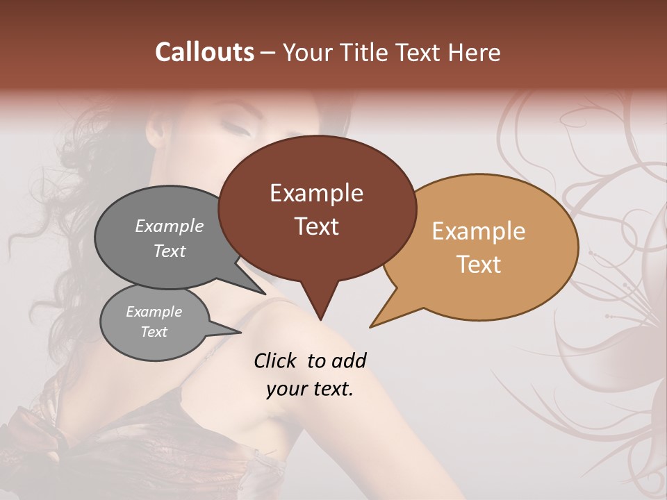 Natural Hair Makeup PowerPoint Template