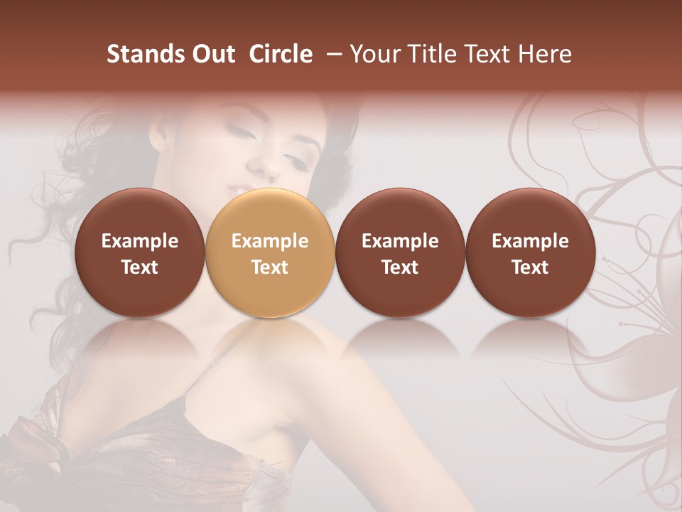 Natural Hair Makeup PowerPoint Template