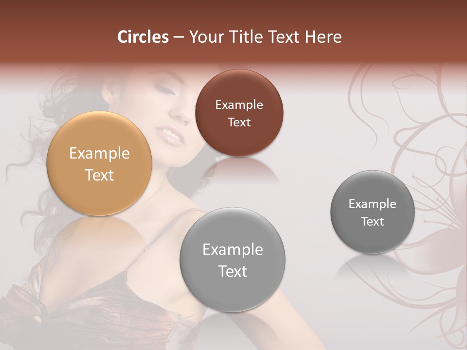 Natural Hair Makeup PowerPoint Template