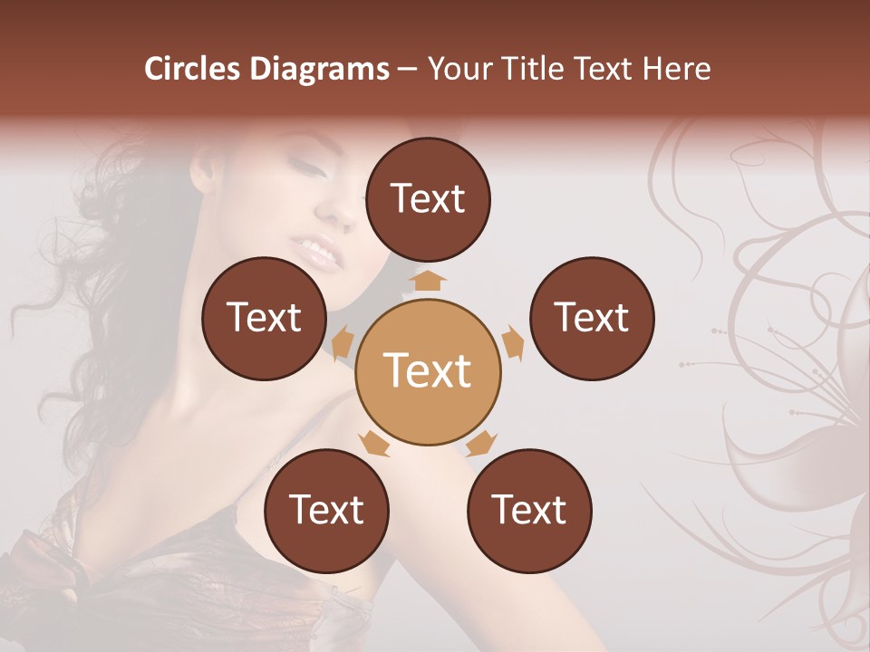 Natural Hair Makeup PowerPoint Template