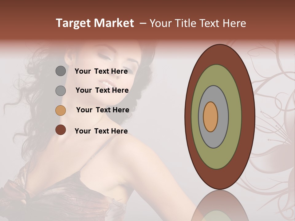Natural Hair Makeup PowerPoint Template