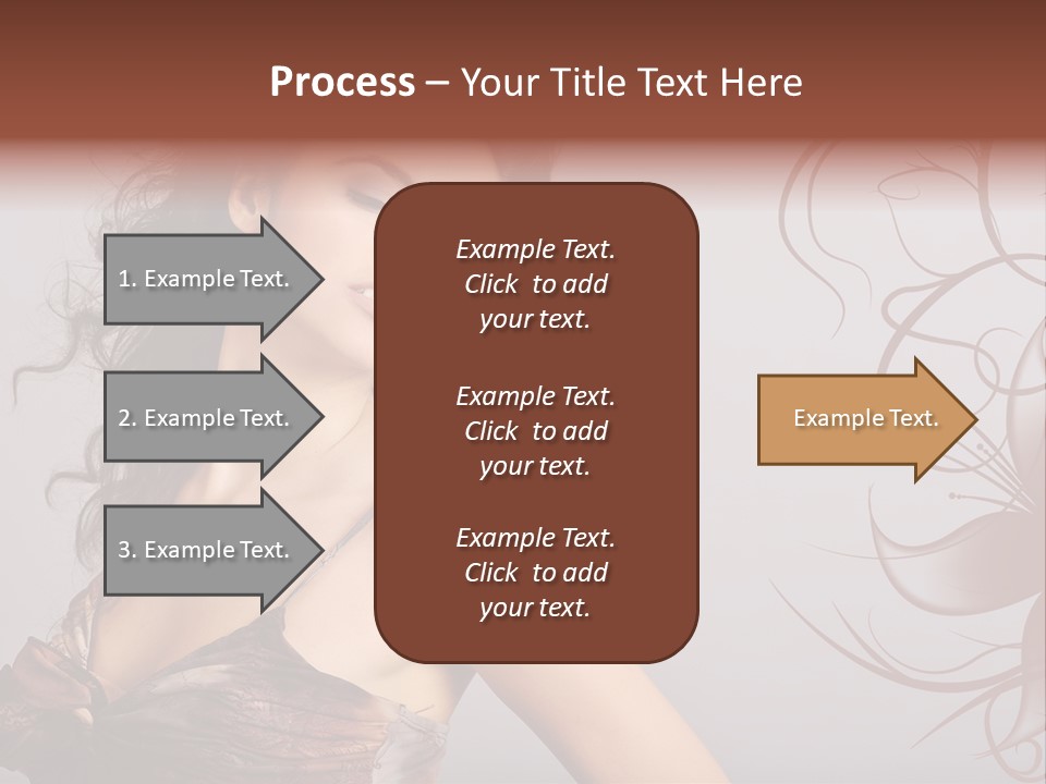 Natural Hair Makeup PowerPoint Template