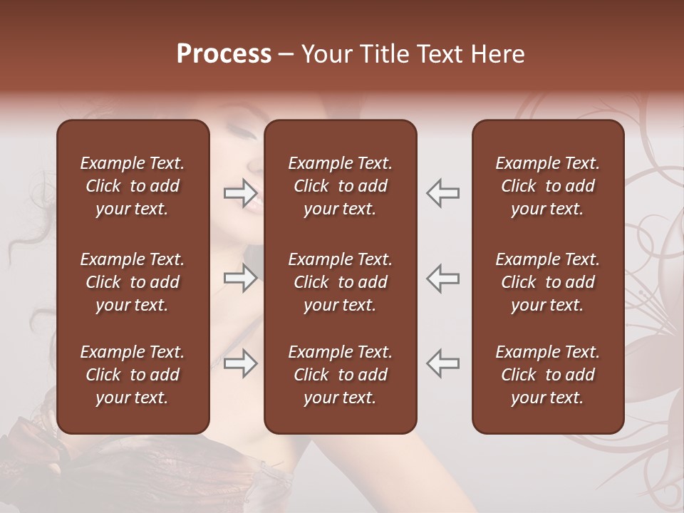 Natural Hair Makeup PowerPoint Template