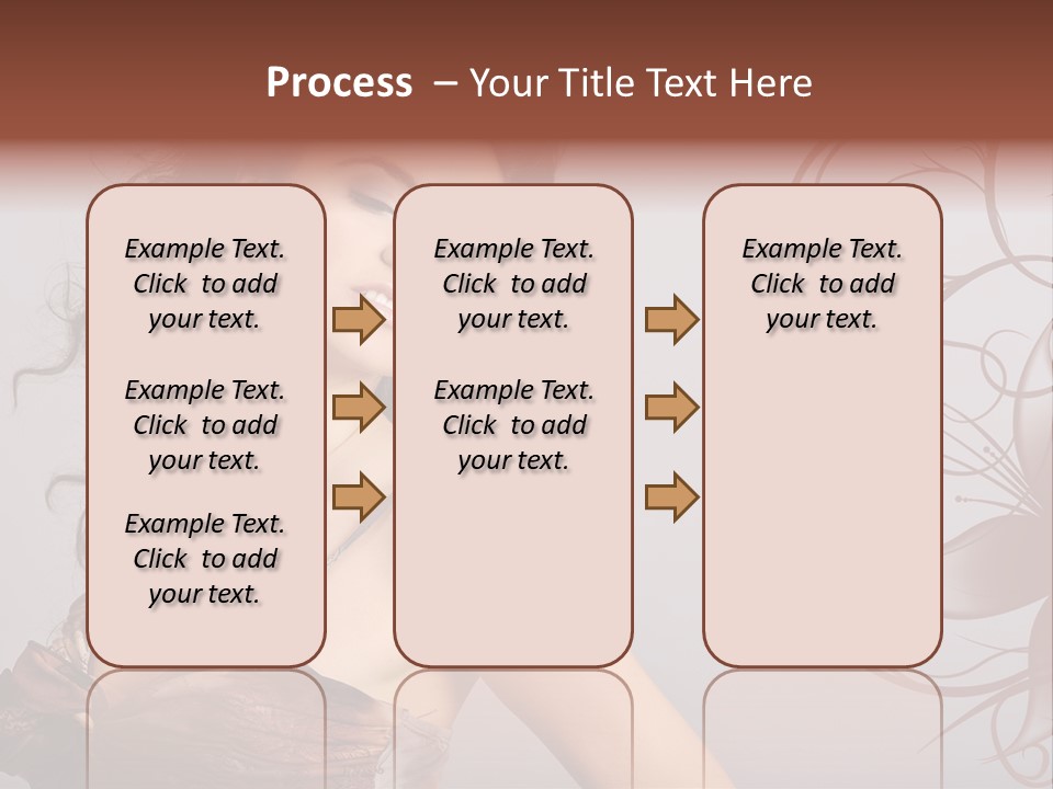 Natural Hair Makeup PowerPoint Template