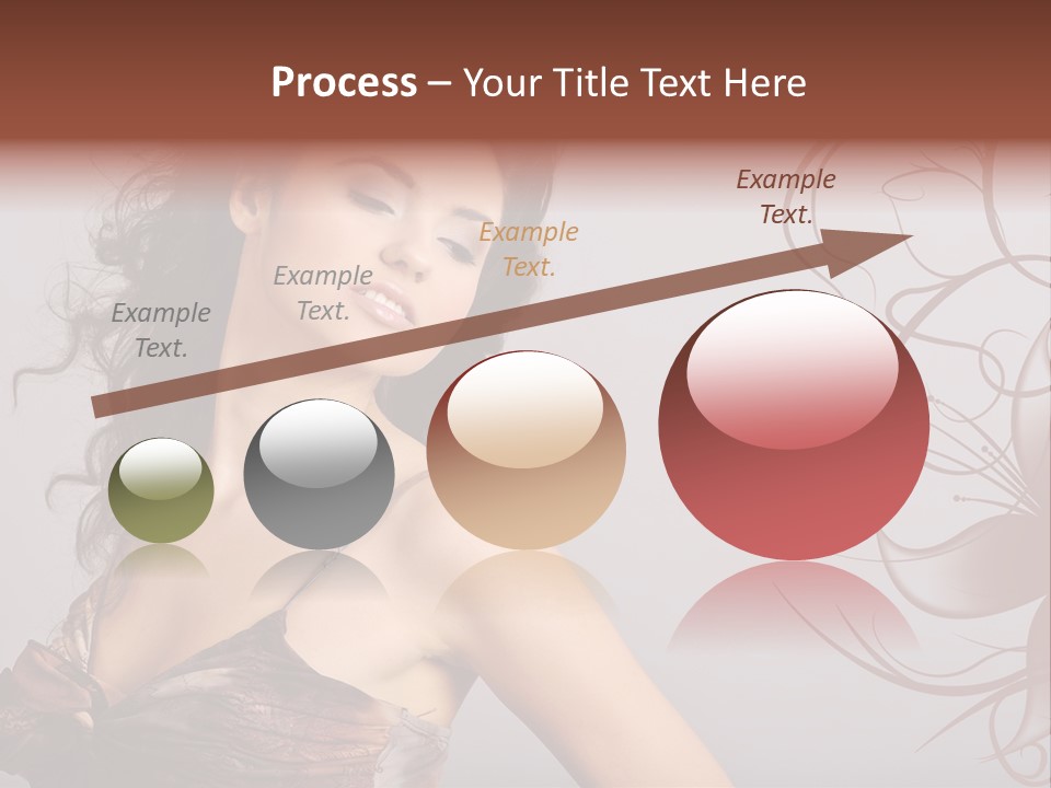 Natural Hair Makeup PowerPoint Template