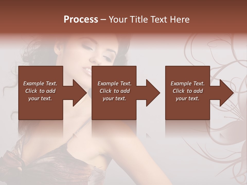 Natural Hair Makeup PowerPoint Template