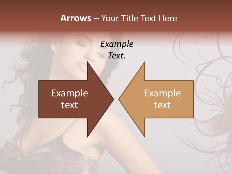 Natural Hair Makeup PowerPoint Template