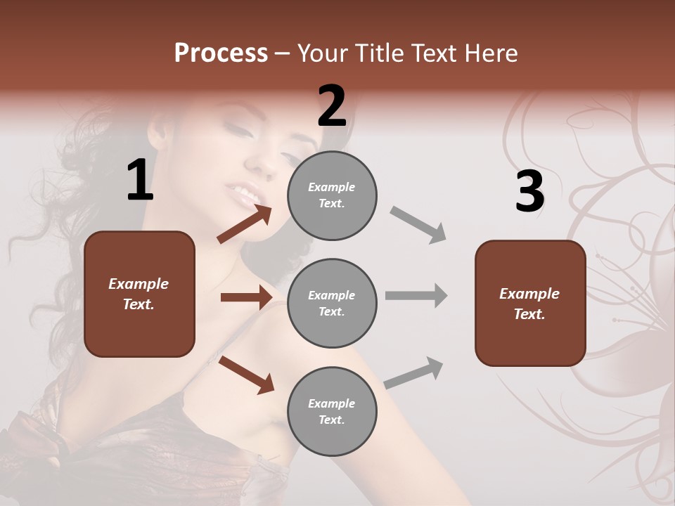 Natural Hair Makeup PowerPoint Template