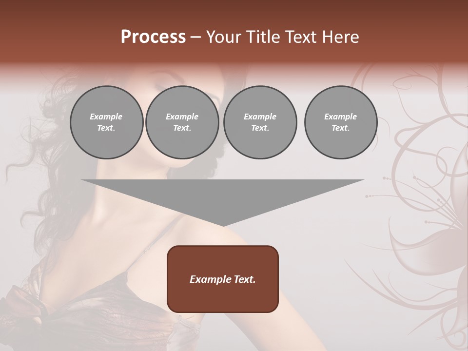 Natural Hair Makeup PowerPoint Template
