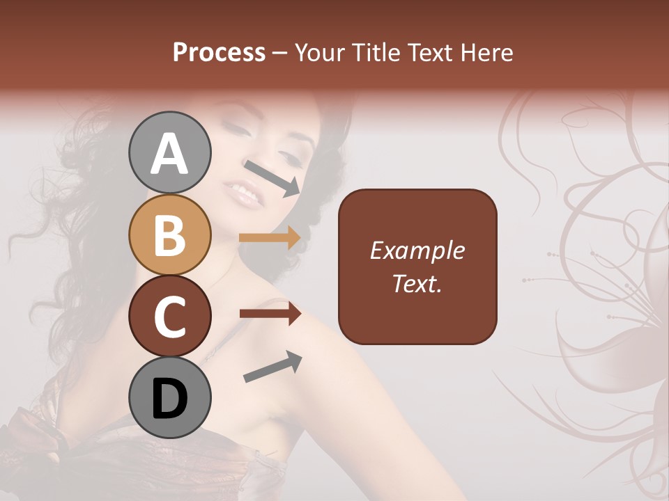 Natural Hair Makeup PowerPoint Template