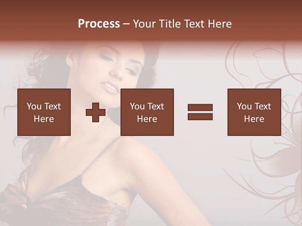 Natural Hair Makeup PowerPoint Template