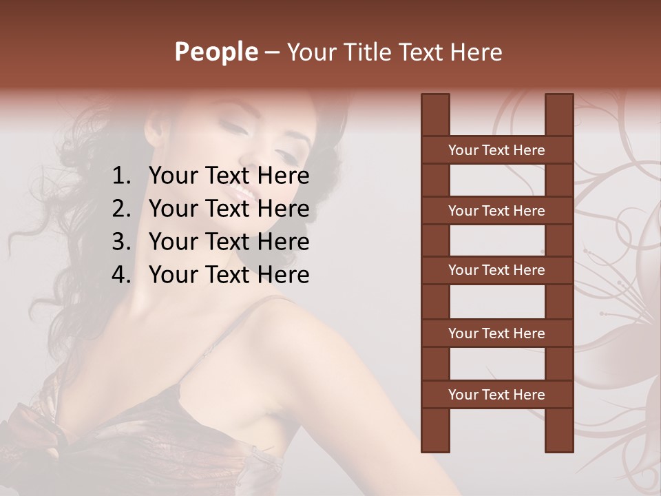 Natural Hair Makeup PowerPoint Template