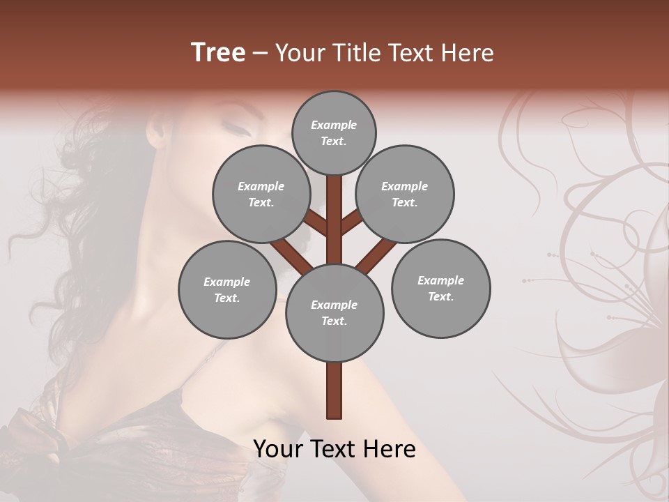 Natural Hair Makeup PowerPoint Template
