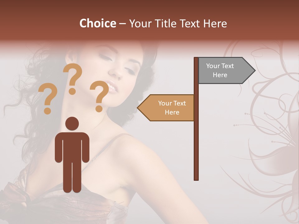 Natural Hair Makeup PowerPoint Template