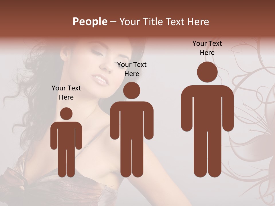 Natural Hair Makeup PowerPoint Template