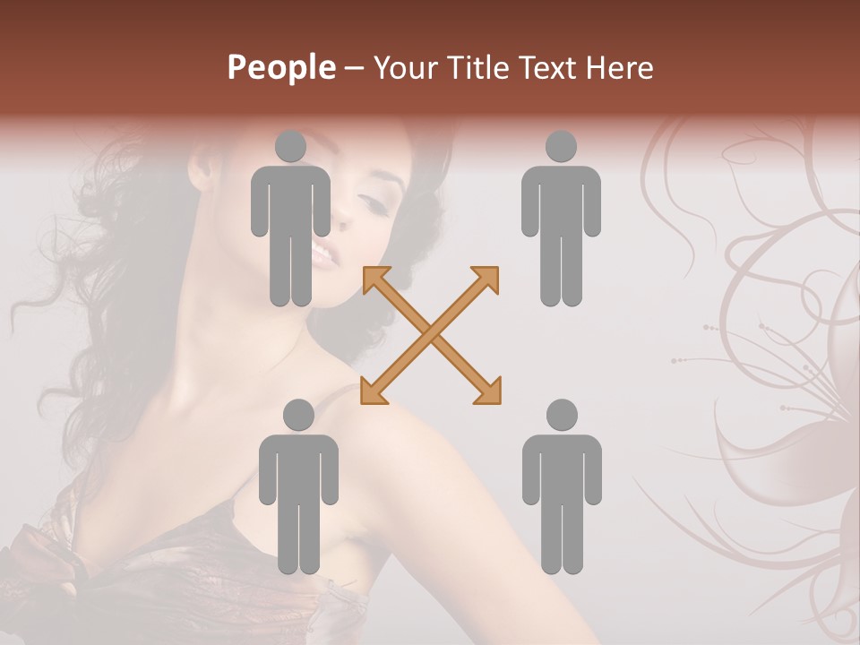 Natural Hair Makeup PowerPoint Template