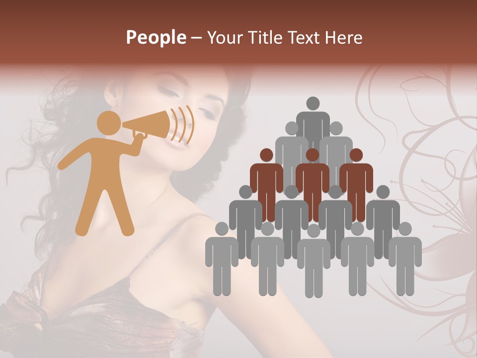 Natural Hair Makeup PowerPoint Template