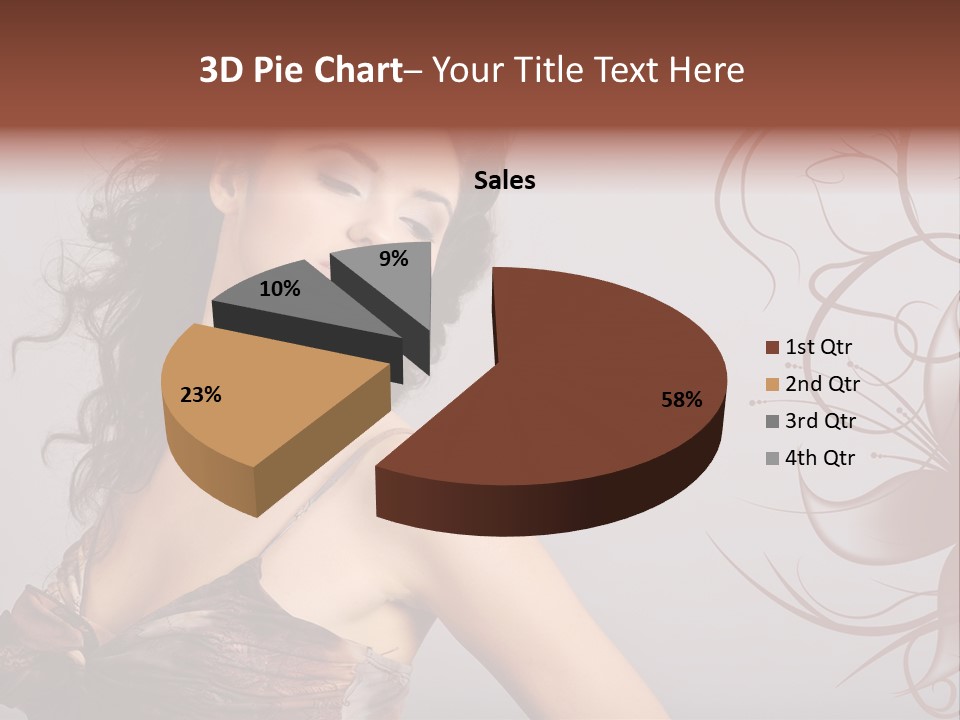 Natural Hair Makeup PowerPoint Template