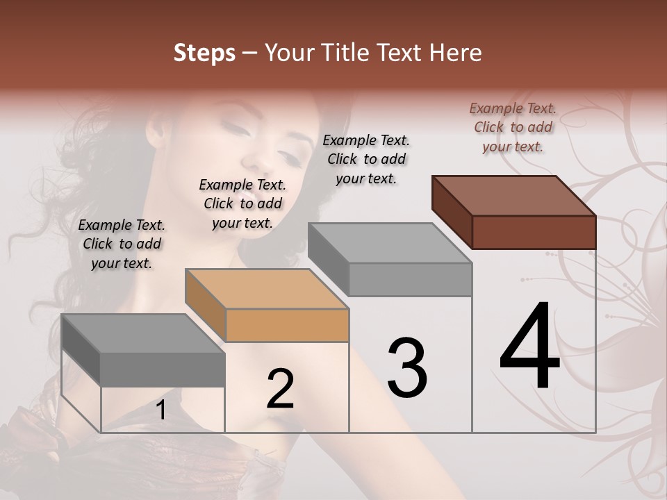 Natural Hair Makeup PowerPoint Template