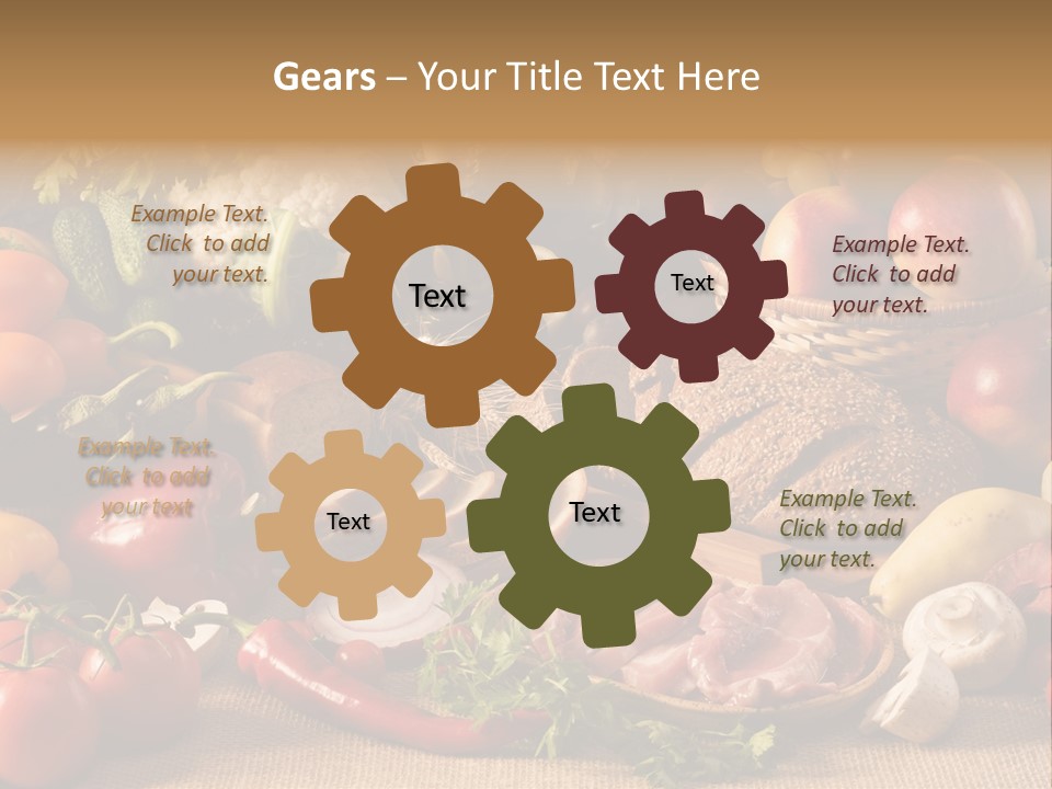 Cooking Wordpress Theme PowerPoint Template
