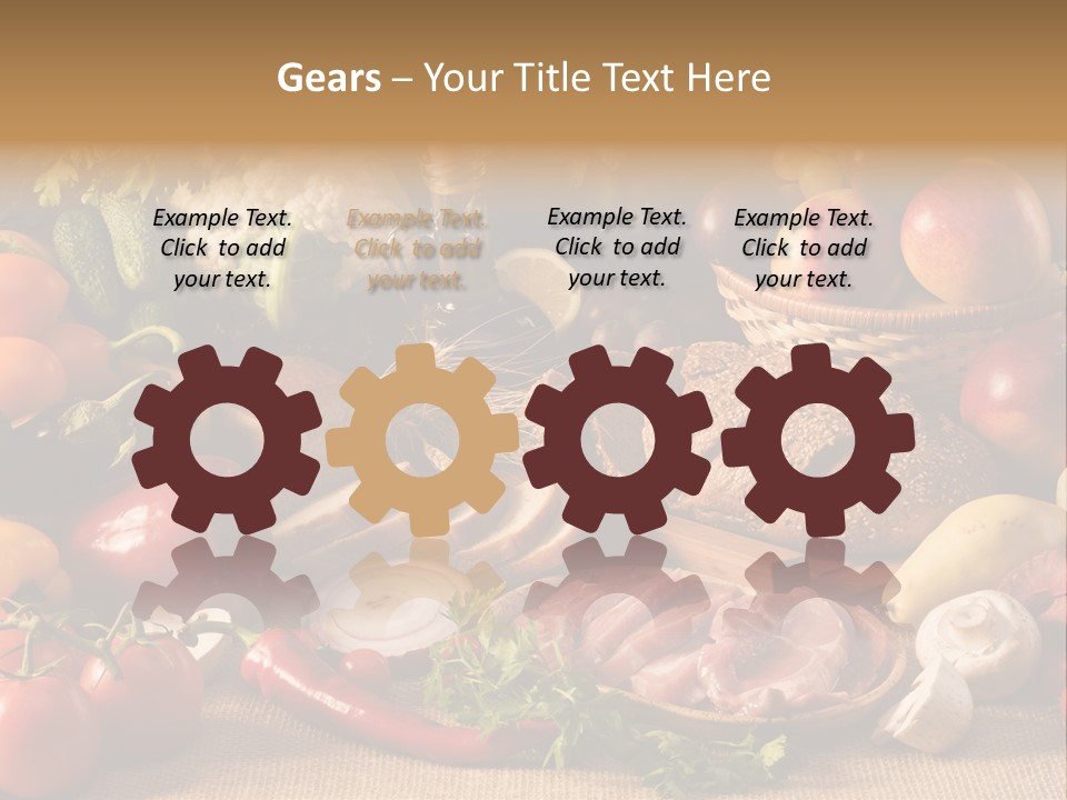Cooking Wordpress Theme PowerPoint Template